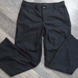 Lee Trouser Black Flex Motion Midrise Size 16 Med